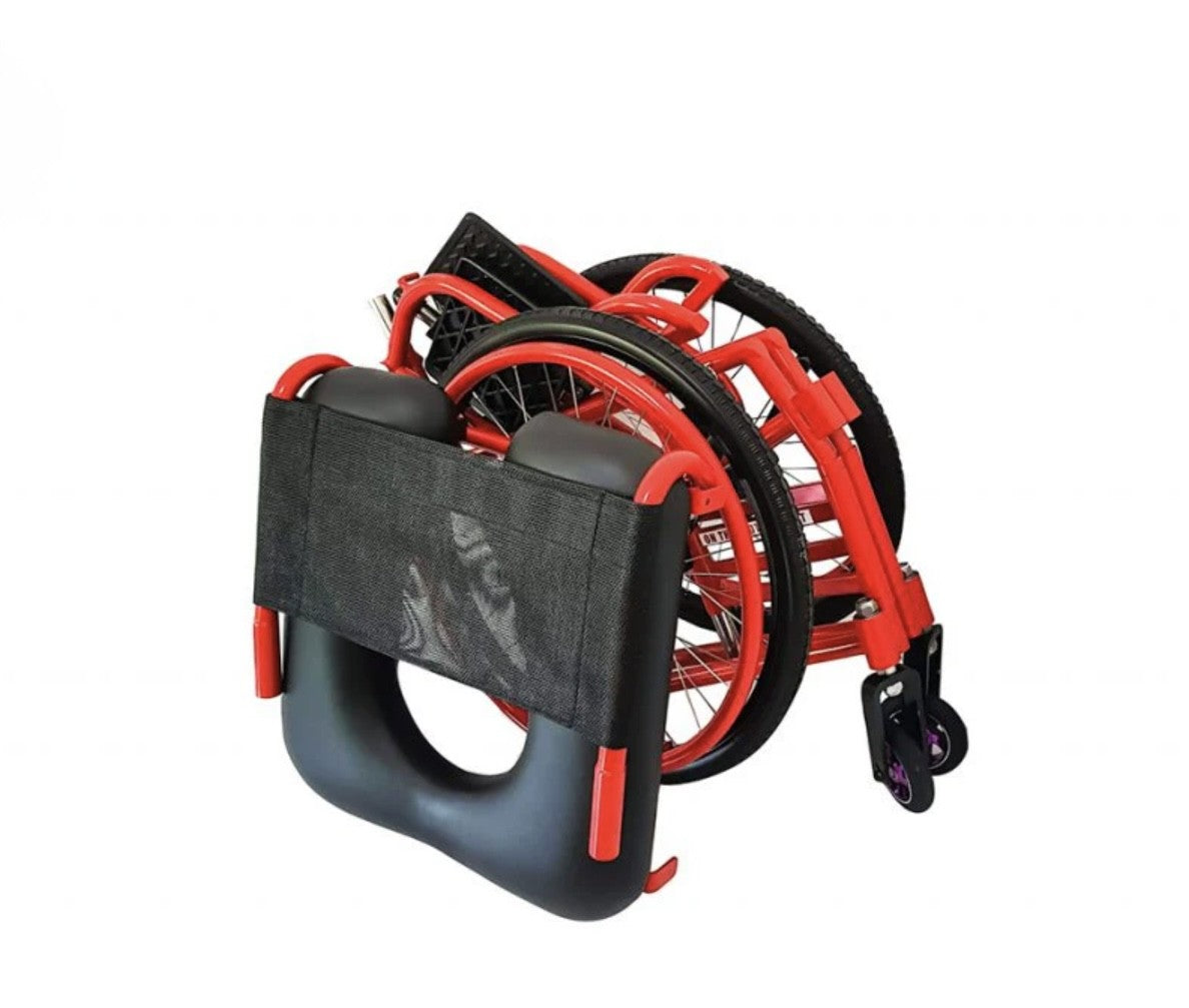 K.I.S. FOLDING SHOWER CHAIR - inc carry bag